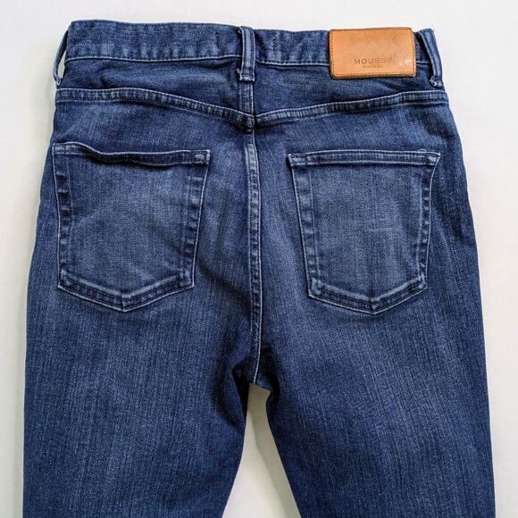Moussy Vintage Skinny Jeans 27* High Rise Blue Denim Stretch Japanese - Picture 4 of 9